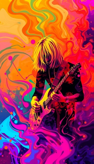Kurt Cobain Phone Wallpaper