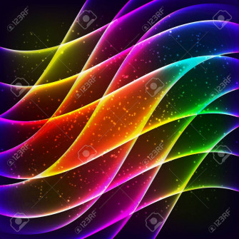Rainbow Neon Wallpaper