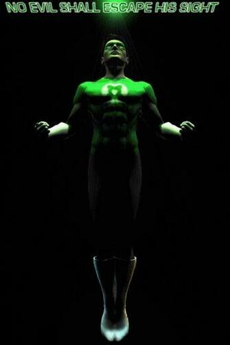 For iPhone Cartoons Wallpaper Green Lantern I4