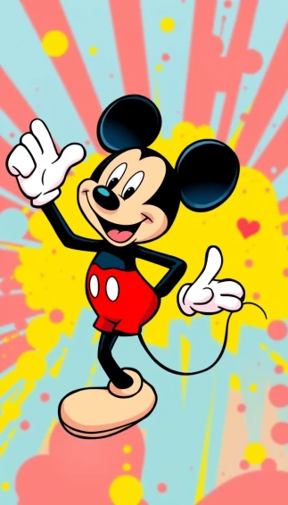 Mickey Mouse Phone Wallpaper
