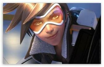 Overwatch Tracer HD Wallpaper For Standard Fullscreen Uxga Xga