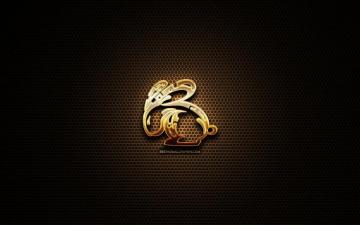 Wallpaper Rabbit Glitter Sign Chinese Zodiac Creative