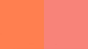 Coral Color Background And Pink Two