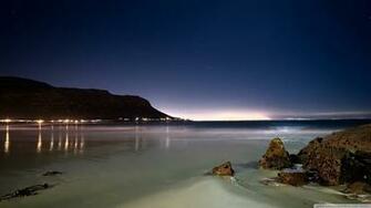 Beach At Night 4k HD Desktop Wallpaper For Ultra Tv