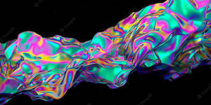 Colorful Volatile Shape Black Background Wr3gihnt3gzdx766 Wallpaper