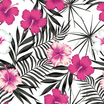 Pink Black And White Wallpaper