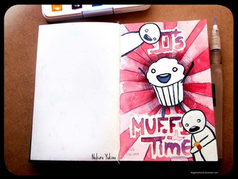 It S Muffin Time By Discreetlydraw