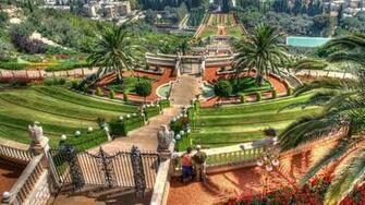 Hanging Gardens Of Haifa Wallpaper World