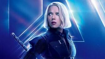 Black Widow Avengers Endgame Wallpaper HD Movie Poster
