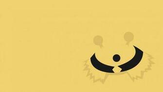 Electivire Minimalism Yellow Background Wallpaper Anime