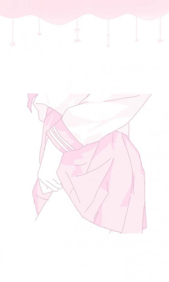 Pastel Pink Aesthetic Anime Wallpaper