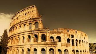 Wallpaper Colosseum Rome Italy Architecture Monument History