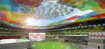 Large Indoor Football Field Interior Design 3d House