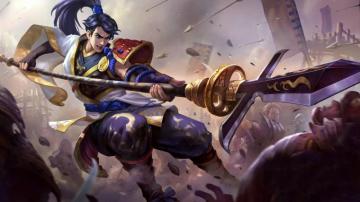 Zilong Eastern Warrior Skin Mobile Legends 4k Wallpaper