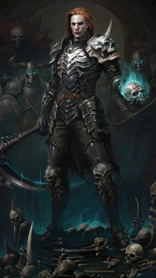 Necromancer Male Diablo Immortal 4k Wallpaper iPhone HD Phone 4721h