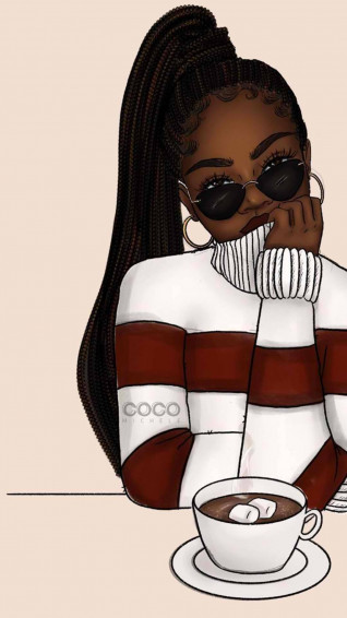 Cute Black Girl Picture Wallpaper