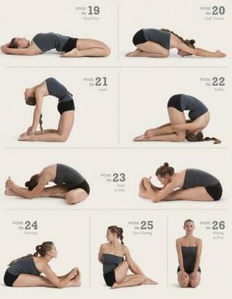 Bikram Yoga Poses HD Wallpaper