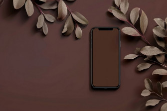 Brown iPhone Wallpaper Image