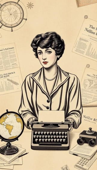 Nellie Bly Wallpaper