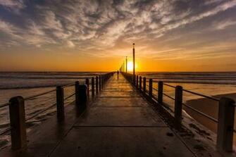 Pier HD Wallpaper Background Image