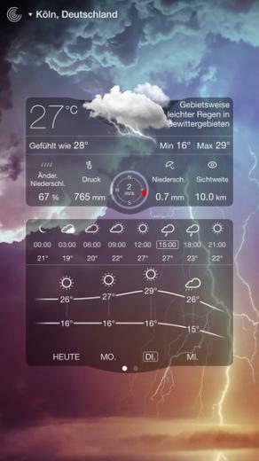 Wetter Live Wettervorhersage Unwetterwarnung Und Regenradar