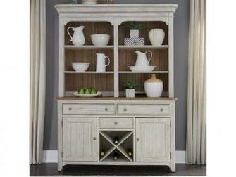 Liberty Furniture Farmhouse Reimagined Dr Hb Relaxed Vintage