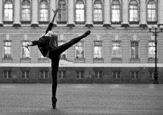 Black And White Dance Photography Wallpaper