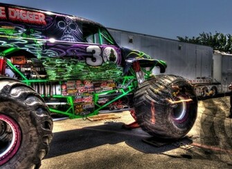Grave Digger Monster Truck Wallpaper Picswallpaper