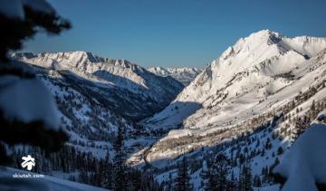 Ski Utah Themed Zoom Background