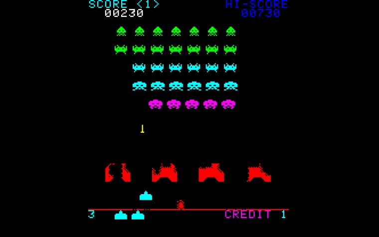 Space Invaders Wallpaper By Gfoyle