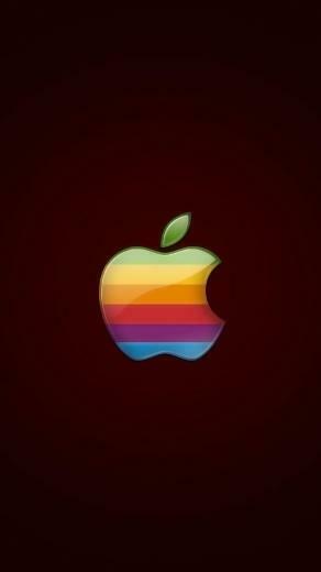 iPhone Plus Wallpaper Apple Logo