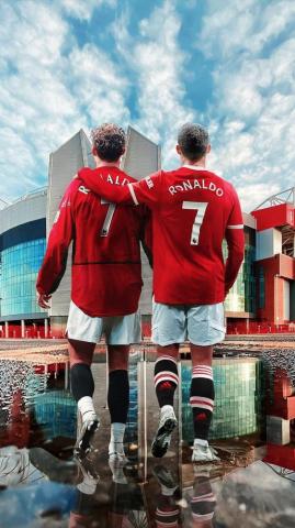 Cristiano Ronaldo Manchester United iPhone Wallpaper