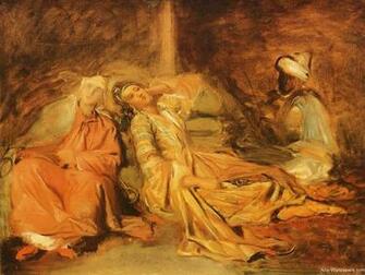 Classical Painting Print Art Wallpaper