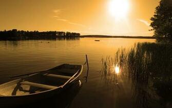 Lake Desktop Wallpaper Which Is Under The