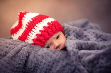 Baby In Blanket People Child Children Cute Kid Newborn
