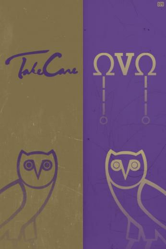 Ovo Logo iPhone Wallpaper