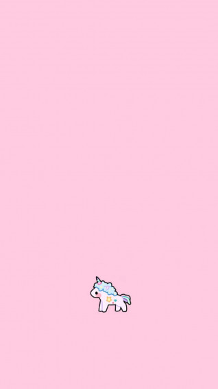 Tiny Unicorn Aesthetic Wallpaper