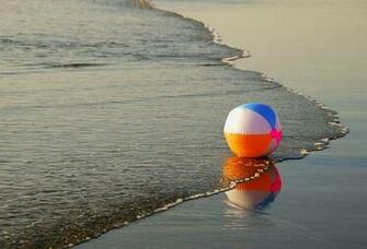 Wallpaper Beach Ball Summer Water Desktop