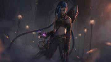 Arcane Jinx Wallpaper 8k 4k Pc Desktop 161e