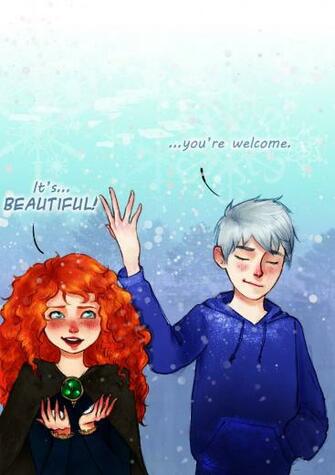 Jack Frost Merida Fan Art