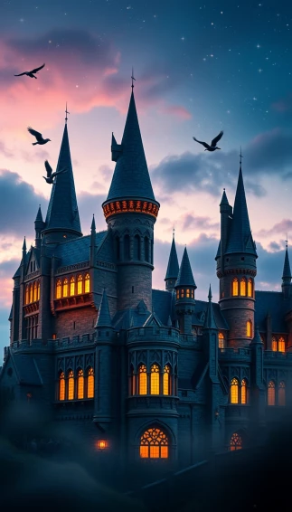 Hogwarts Phone Wallpaper
