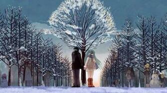 Pics Photos Winter Love HD Wallpaper