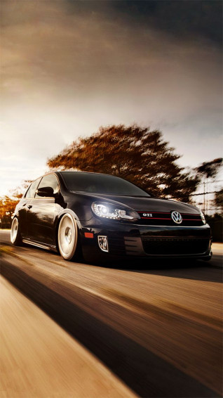 Volkswagen Golf Gti iPhone 5c 5s Wallpaper