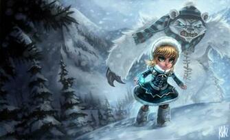 Frostfire Annie Old Lol Wallpaper