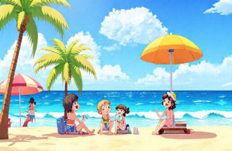 Anime Beach Wallpaper