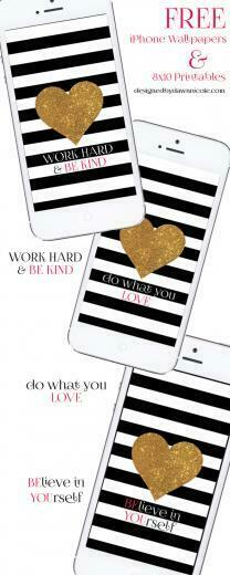 Motivational iPhone Wallpaper Printables