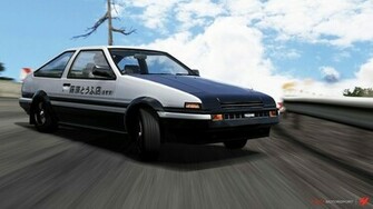 Initial D Ae86 Trueno Wallpaper High Quality