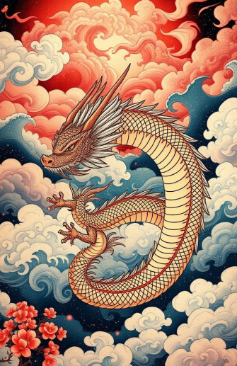 Japanese Dragon Wallpaper