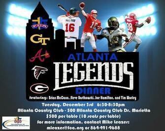 Atlanta Legends Dinner East Cobb Fca
