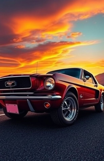 Classic Ford Mustang Wallpaper